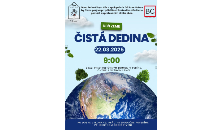 Čistá dedina 2025