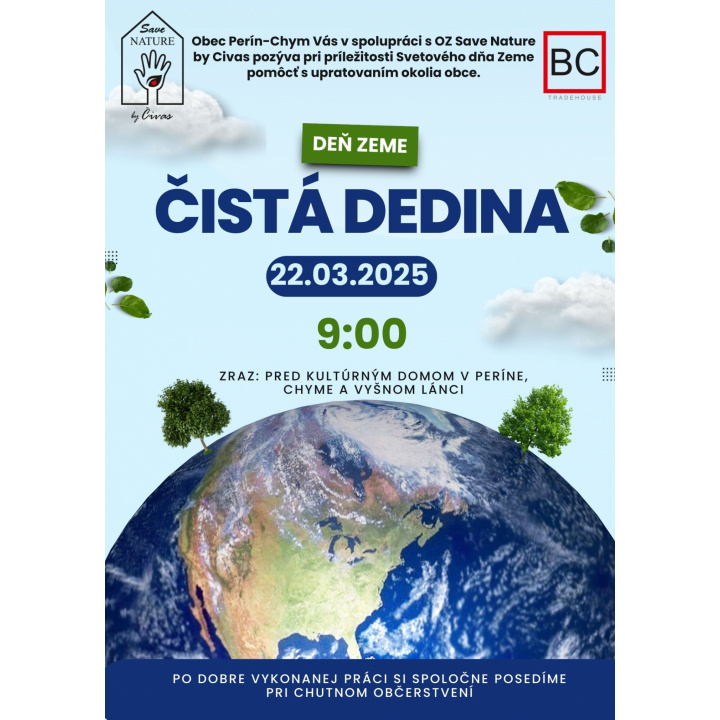 Čistá dedina 2025